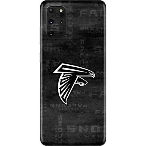 NFL Atlanta Falcons Black & White Galaxy S20 Plus Skin